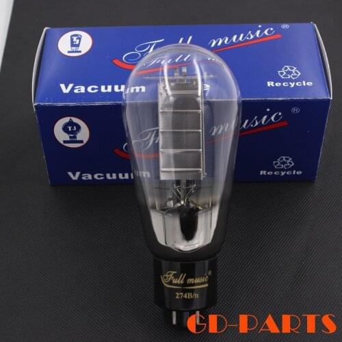 1PC New TJ Fullmusic 274B/n 274BN Vacuum Rectifier Tube Mesh Plate Replace 274B 5U4G For Hifi Vintage Amplifier DIY