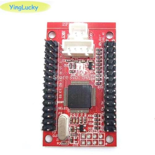 DIY 2 Players USB encoder To Jamma Arcade Controller / Support PS3 PC Raspberry Pi /Arcade Joystick Machine Accessories 5V