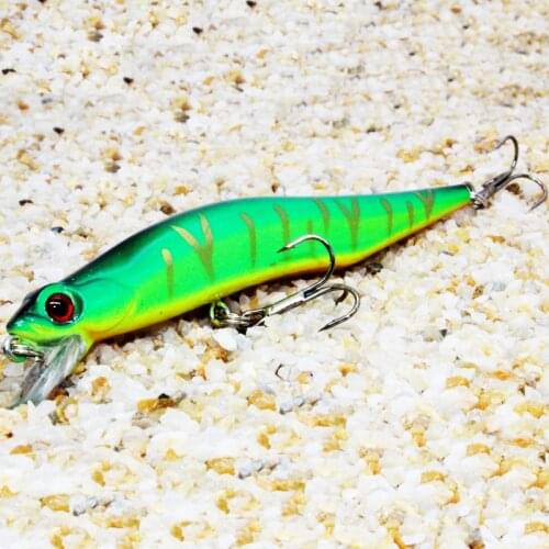 1PCS Minnow Fishing Lure 115mm 11g Floating Hard Bait Wobbler Jig Bait Crankbait Carp Striped bass Pesca Fishing tackle SwimBait