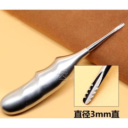 1Pc Dental instruments Gap Minimally elevator Reverse tooth Toothed teeth elevator Broken roots elevator