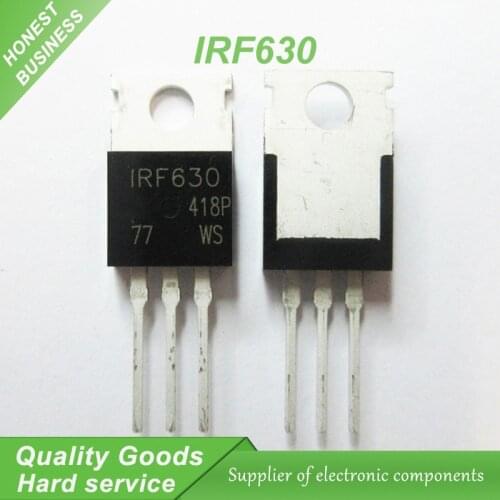 20pcs IRF630 MOSFET N-Ch 200 Volt 10 Amp TO-220 new original