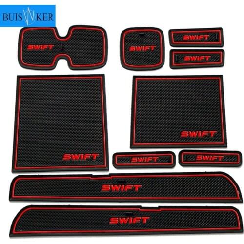 Car Gadget Pad For Suzuki Swift 2004 2005 2006 2007 2008 2009 2010 Maruti Sport Accessories ZD11S ZC31S Accessories Gel Pad Rubb