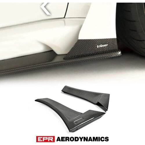 Car-styling For Mitsubishi Evolution EVO 10 VS Style Wide Ver.Side Carbon Fiber Air Panel