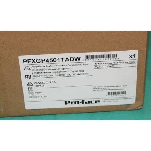 GP-4501TW PFXGP4501TADW Pro-face HMI DC24V 10.4 inch touch screen Ethernet New Original