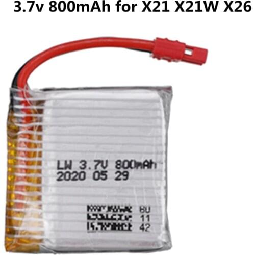 3.7V 800mAh Lipo battery for SYMA X21 X21W x26 X26A Remote Control drone helicopter toys accessories 3.7V RC toy battery