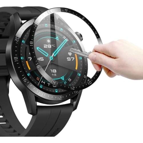Soft Fibre Glass Protective Film Cover For Huawei Watch GT 2 Honor Magic 2 46mm GT2e Smartwatch Screen Protector GT2 Pro Case