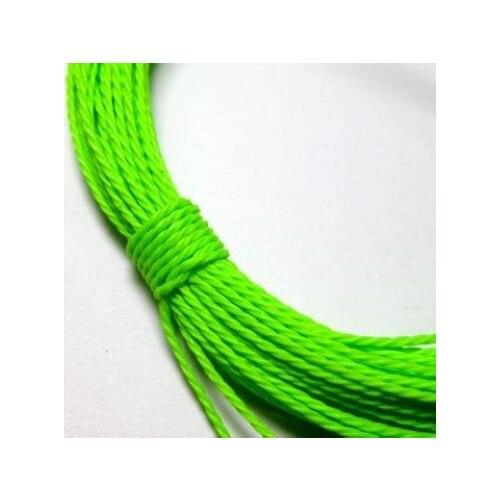 50 Meters Soft Green Waxed Polyester Twisted Cord String Thread Line 1mm