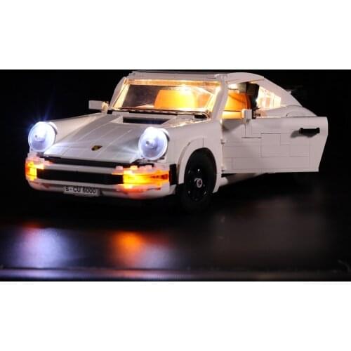 LED Light Set For 10295 PORSCHE 911 (Only LED Light, No Block Kit)