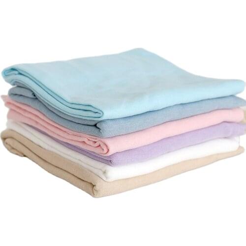 Stretch Knit Wrap For Newborn Photography Props Baby Swaddle Cocoon Blanket Photo Studio Accessort Jersey Wrap Layer