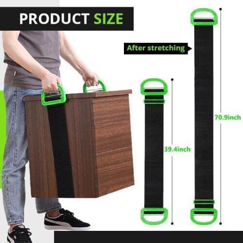 Adjustable Moving Lifting Straps For Furniture Boxes Mattress Straps Team Straps Mover Easier Conveying Dropshipping
