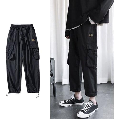 Harem Pants for Men Branded Mens Clothing Sports Pants Male Military Trousers Mens Pants 2021