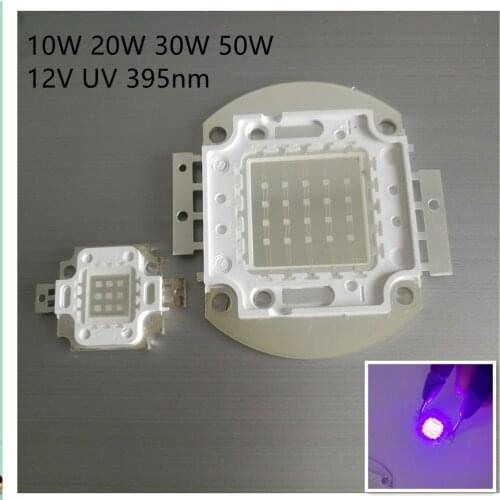 12V - 15V 10W 20W 30W 50W High Power Integrated COB LED Lamp Diode SMD UV Light DIY Floodlight Spot Bulb