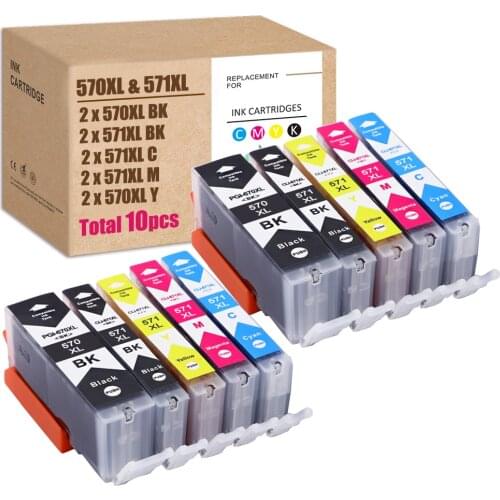 SX For Canon 570XL For Canon 571XL PGI570XL CLI571XL Pixma MG5750 MG5751 MG5752 MG6850 MG6851 MG6852 TS6050 TS5050 MG5753 MG6853