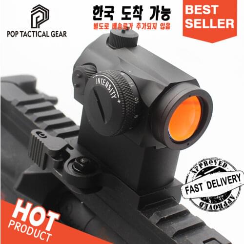 Tactical Gear T1 Red Dot Sight Larue Raiser Mount Hunting 20mm Rail Rifle Scope Airsoft Telescope Finder