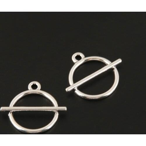 20pcs Charms Hollow Round Blank Circle Silver Color Pendant For Jewelry Making DIY Handmade Accessory