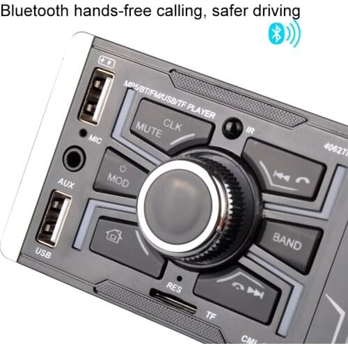 4062TM support rear view function support high-definition touch screen car player 4.1 inch