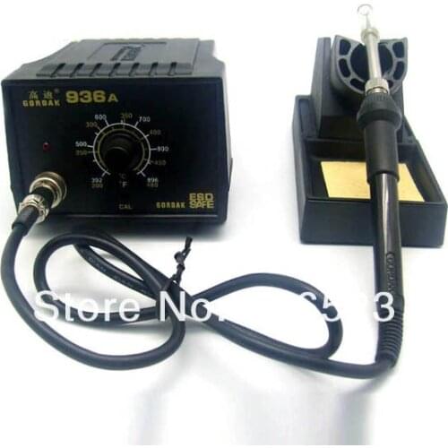 Free shipping Gordak 936A ESD safe constant temperature electronic soldering station SMD solder iron