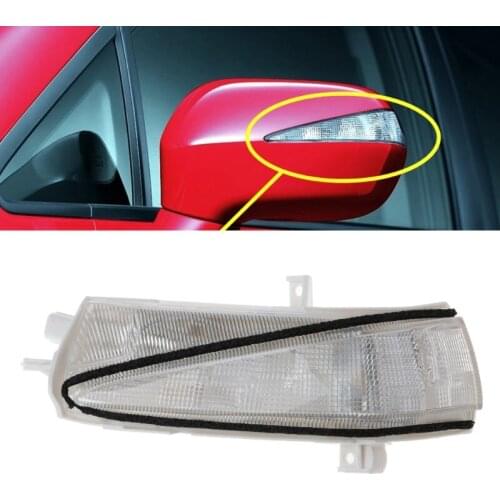 Left Is Cab Right Is Co-pilot Rearview Mirror LED Turn Signal Flasher Light For Honda Civic FA1 2006-2011 Auto Signal Lamp