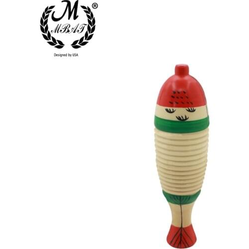 M MBAT Baby Educational Toys Wooden Fish Toy Game Percussion Instrument Toddler Music Learning Childrens Christmas Gift Toy