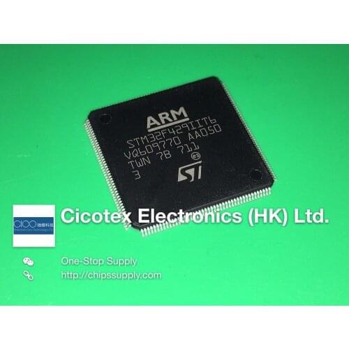 STM32F429IIT6 LQFP176 STM32F429 IIT6 IC MCU 32BIT 2MB FLASH 176LQFP STM32F429IIT6TR STM32F42911T6 STM 32F429IIT6 STM32 F429IIT6
