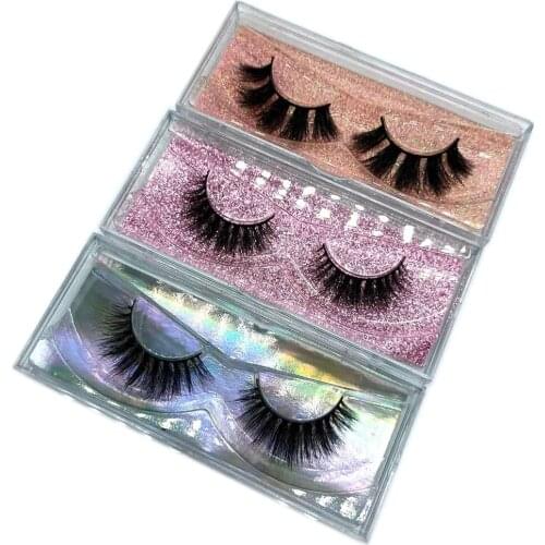 22mm mink eyelashes hot sale natural long 3d mink eyelashes premium wispy real mink lashes wholesale custom logo accepted