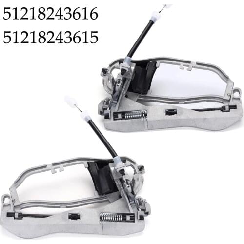 New High Quality Car Front Left Right Door Handle Carrier For BMW X5 E53 2000-2006 51218243615 51218243616 Car Accessories