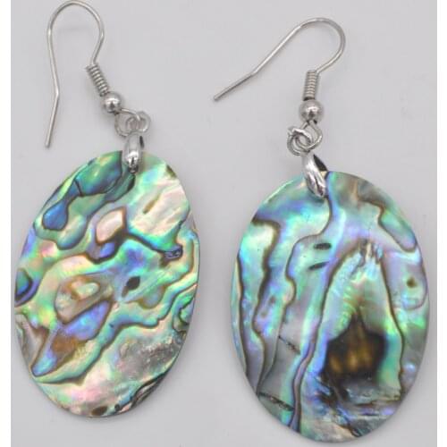 New Zealand Abalone Shell Earrings Jewelry For Woman Gift T031