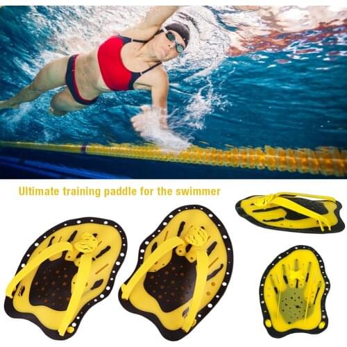 Swimming Arm Strength Trainer Swim Paddle Fins Professional Freestyle Swimming Arm Trainer Elastic Band For Swimming Training