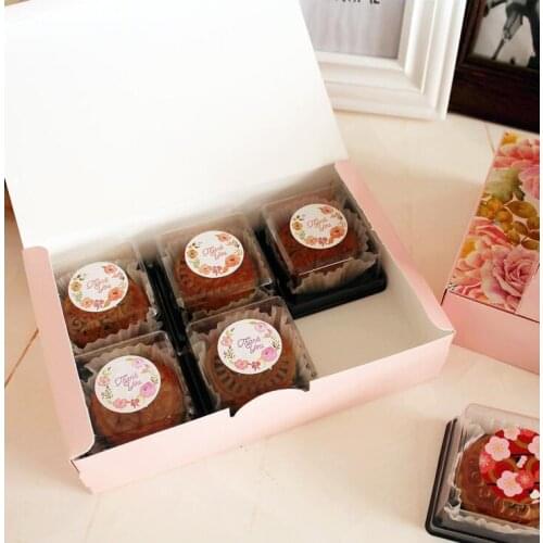 21*14*5cm,custom gift food boxes disposable food containers,wedding favour cake boxes,flower printing gift cardboard boxes