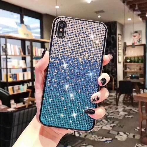 Luxury Diamond designer Case For iPhone11 XS Max XR iPhone 7Plus 8Plus iPhone 6s 6 Plus jewelled glitter case Free shipping