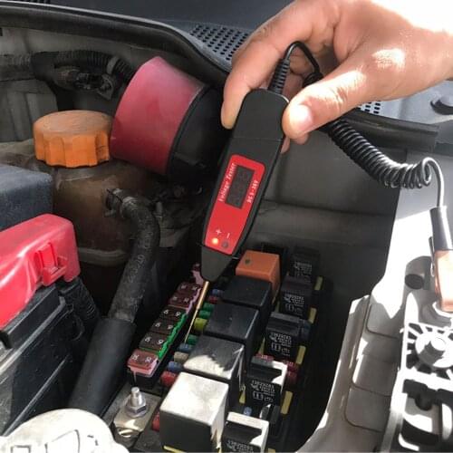 Universal Multifunctional Car Digital LCD Electric 5-36V Voltage Test Pen Probe Detector Tester LED Automotive Diagnostic Tool