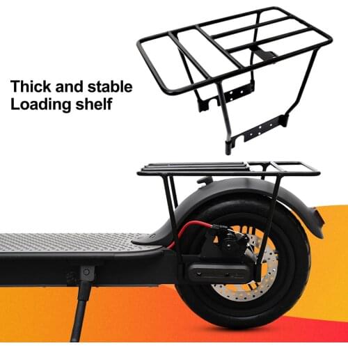 Scooter Rear Storage Shelf Rear Frame Strong Durable Bear Capacity Practical Modification Accessories For M365 1s Pro