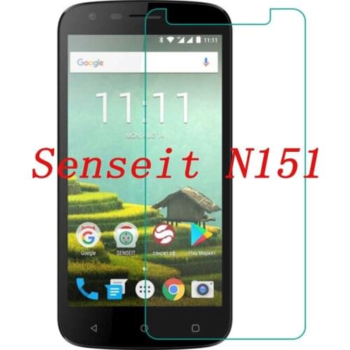 Smartphone Tempered Glass for Senseit N151 9H Explosion-proof Protective Film Screen Protector cover phone