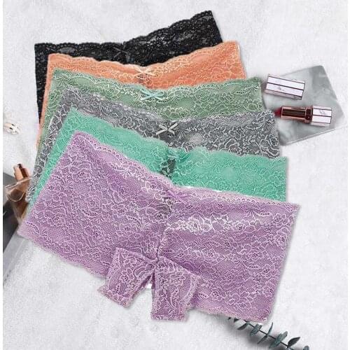 Women Sexy Lingerie Hot Erotic Sexy Panties Open Crotch Porn Lace Underwear Crotchless Underpants Sex Wear Briefs With Bow Front