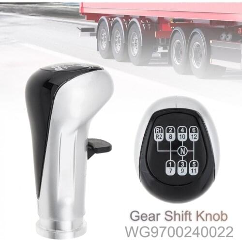 8 Speeds Gear Shift Knob with Gearbox Splicer Switch WG9700240022 Fit for Shacman Delong Truck Spare Parts Sinotruk Howo A7