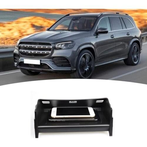 Car Wireless Charger for Mercedes Benz GLE GLS Class GL ML W166 X166 C292, 15W Phone Quick Fast Charging Case Holder
