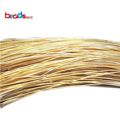 Beadsnice Silver Wire 28 Gauge 925 Sterling Silver Wire 0.3mm Round DIY Silver Beading Wire Findings ID26880