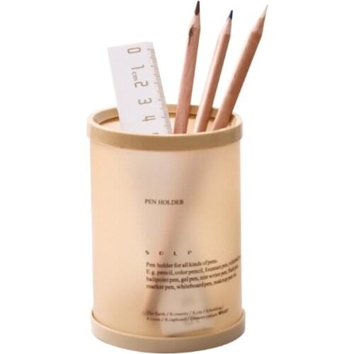 Premium Cylinder Pen Holder Pen Holder Home/Office/School Desk Management Holder Box Multifunctional Desktop Pen Holder