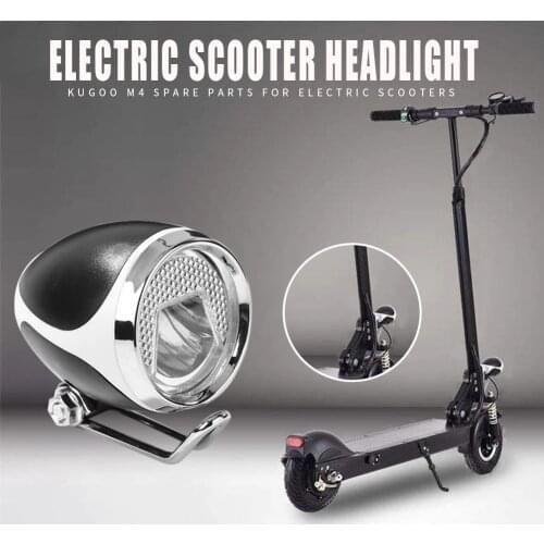 10 inch Scooter Light Electric Scooter Headlight Lamp E-scooter Front Light for Kugoo M4 Kick Scooter Accessories Parts Dropship