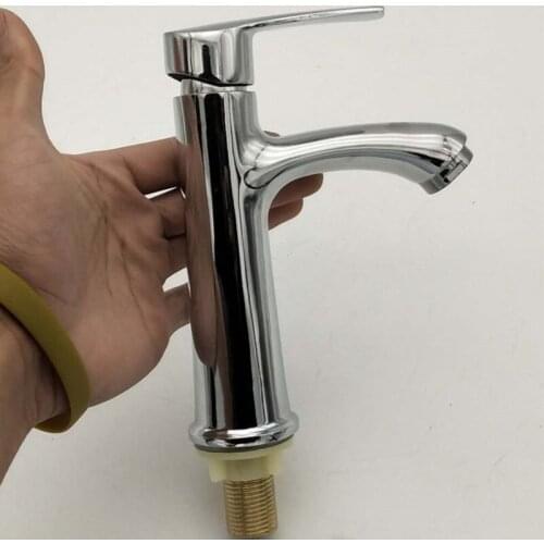 G1/2" Bathroom Basin Faucet Basin Faucet Sink Faucet Pull Out Bathroom Faucet Chrome Brass Modern Washbasin Faucet
