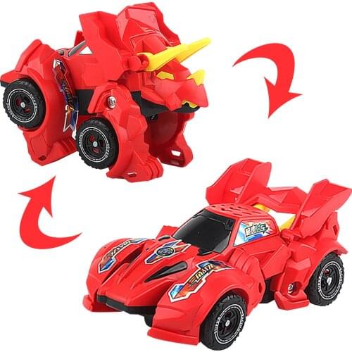 Toys for children Transforming Dinosaur Toys Dinosaur Transformer Car Toy Pull Back Dino Race Car for Kids 3+ Years Old