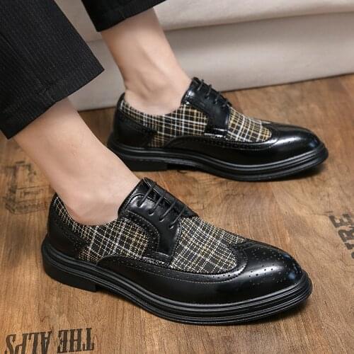MLEAM Brogues For Men