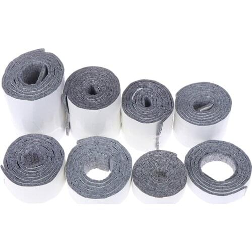 100cm/Roll Felt Furniture Leg Pad Anti Slip Floor Protector Self Adhesive Wear-resisting Chair Table Cabinet Feet Sticker Mat