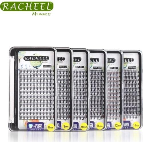 20 Root Super 0.07 Thickness False Eyelash Natural soft Imitation Rabbit hair Black False Lashes High-quality Individual Lashes