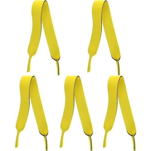 5 Pieces Neoprene Swimming Diving Eyeglasses Rope Sunglasses Holder Glasses Retainer Cords