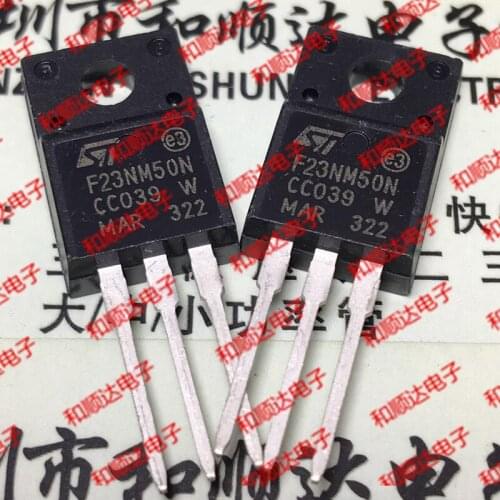 New 5pcs STF23NM50N 23NM50N TO-220F 500V 17A