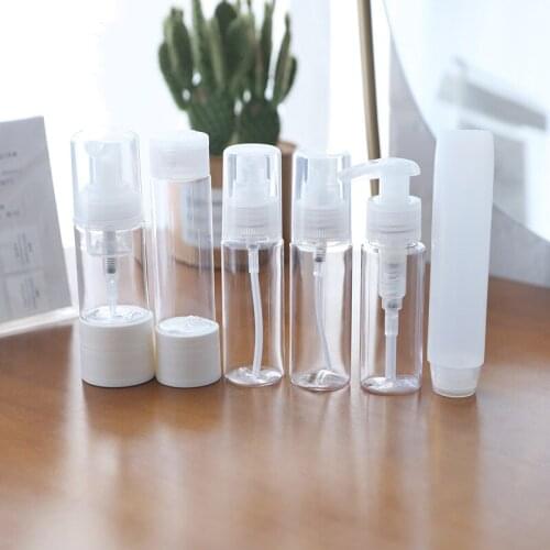 Newly Travel Bottles Set Leakproof Refillable Containers Travel Accessories for Shampoo Lotion Soap