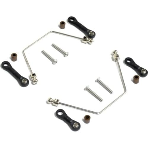 NEW 1:10 RC Alloy Stabilizer Rod Set (F&R) for TAMIYA GF-01 Chassis only parts Crawler