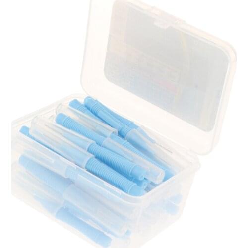 Bulk 80 Counts Interdental Brushes Oral Hygiene Tooth Brush Plaque Removal