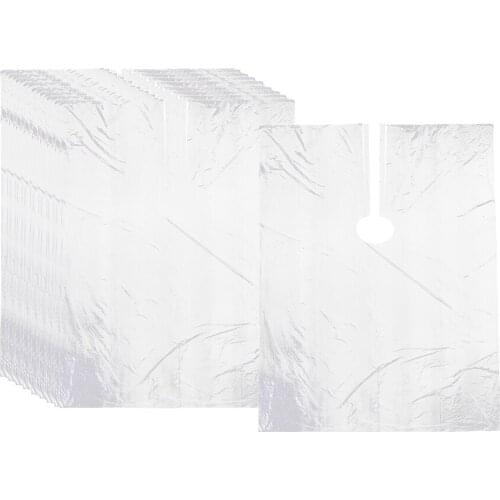 50x Disposable Hair Cutting Cape Gown Stylist Barber Shop Capes Gowns Unisex